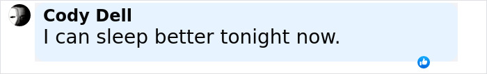 Comment by Cody Dell saying I can sleep better tonight now, related to the Amelia Earhart mystery clue in satellite images. Comment by Cody Dell saying I can sleep better tonight now, related to the Amelia Earhart mystery clue in satellite images.