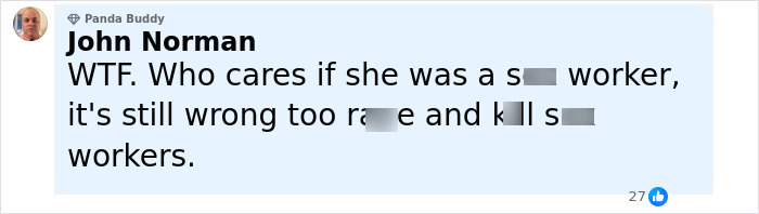 Comment by John Norman expressing outrage about the mistreatment of a model with broken limbs and spine on Dubai roadside. Comment by John Norman expressing outrage about the mistreatment of a model with broken limbs and spine on Dubai roadside.