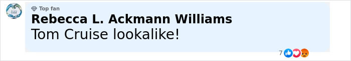 Comment on social media post praising Young Sheldon child star as a Tom Cruise lookalike, sparking fan comparisons. Comment on social media post praising Young Sheldon child star as a Tom Cruise lookalike, sparking fan comparisons.