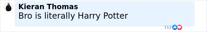 Screenshot of a social media comment referencing Harry Potter in a discussion about HBO's upcoming show. Screenshot of a social media comment referencing Harry Potter in a discussion about HBO's upcoming show.