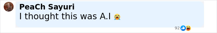 Comment from PeaCh Sayuri saying I thought this was A.I with crying emoji, related to Harry Potter fans divided over detail change. Comment from PeaCh Sayuri saying I thought this was A.I with crying emoji, related to Harry Potter fans divided over detail change.