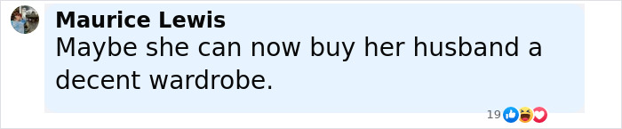 Screenshot of a social media comment by Maurice Lewis reacting to Hailey Bieber’s $1B Rhode sale and family rift. Screenshot of a social media comment by Maurice Lewis reacting to Hailey Bieber’s $1B Rhode sale and family rift.