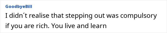 Comment text on a white background discussing the surprise of stepping out being compulsory for the reclusive billionaire Athina Onassis. Comment text on a white background discussing the surprise of stepping out being compulsory for the reclusive billionaire Athina Onassis.