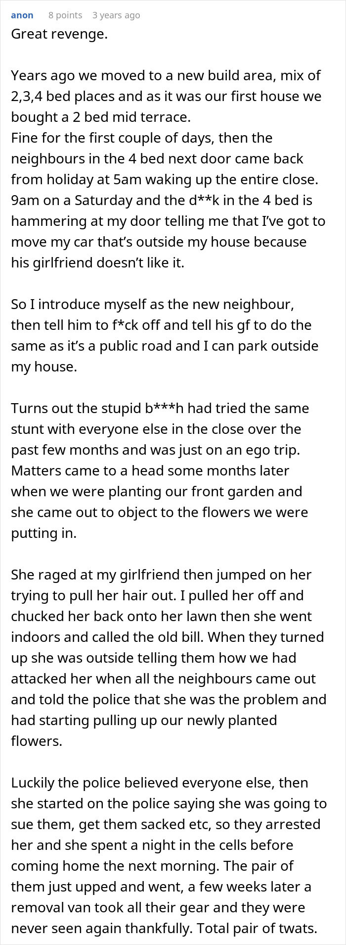 Man defends parking on public road outside house, faces neighbor's complaints and police intervention in a residential area dispute. Man defends parking on public road outside house, faces neighbor's complaints and police intervention in a residential area dispute.