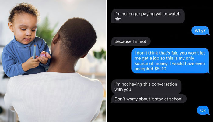 Mom Pulls Son Out Of School To Have Him Babysit His Little Brother, Family Drama Ensues Over Text