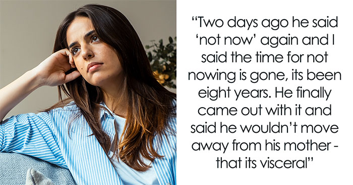 Man’s Refusal To Leave His Mother Forces Woman To End Their Eight-Year Relationship