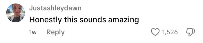 Comment by user Justashleydawn expressing enthusiasm with text Honestly this sounds amazing, related to intersex woman with XY chromosome. Comment by user Justashleydawn expressing enthusiasm with text Honestly this sounds amazing, related to intersex woman with XY chromosome.