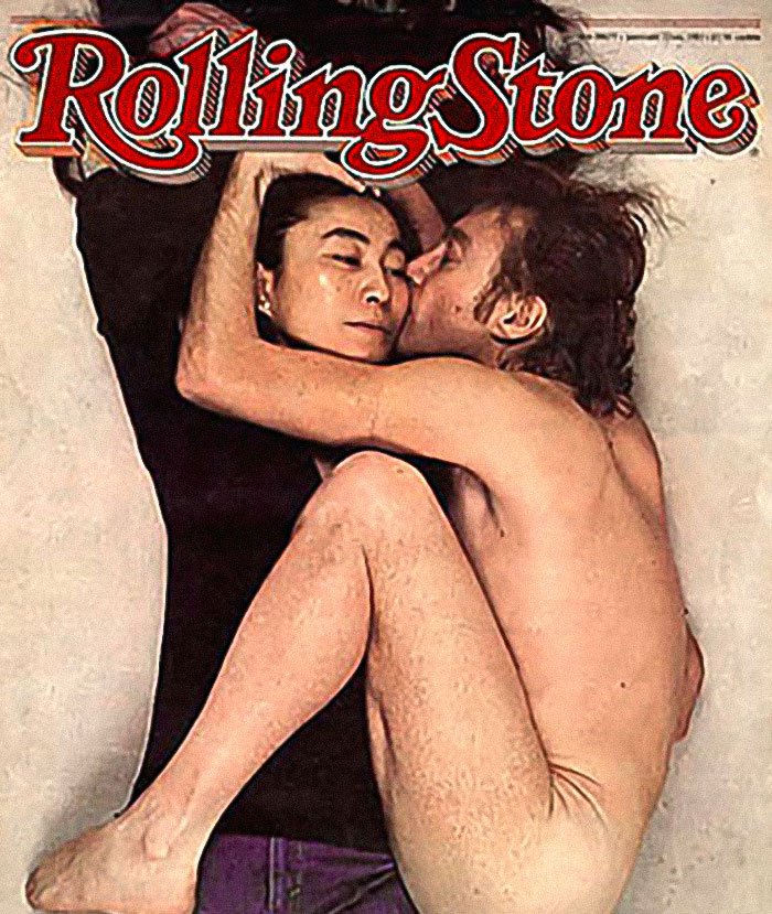 Rolling Stone magazine cover featuring a close embrace between two individuals in a raw, intimate photoshoot. Rolling Stone magazine cover featuring a close embrace between two individuals in a raw, intimate photoshoot.