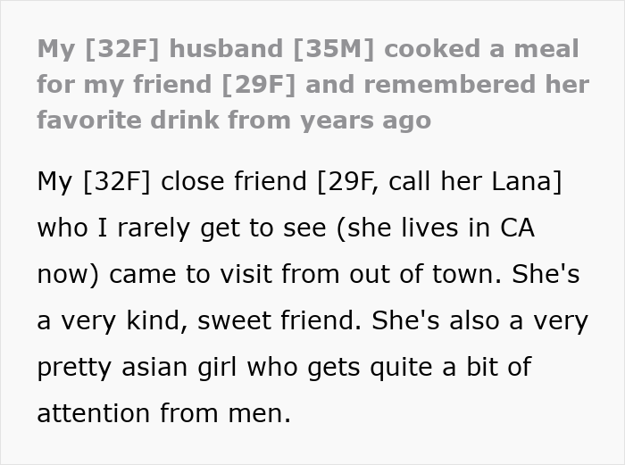 Woman panics as husband remembers friend’s favorite drink from years ago, showing signs of jealousy and concern. Woman panics as husband remembers friend’s favorite drink from years ago, showing signs of jealousy and concern.