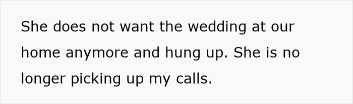 Man Ruins Relationship With Daughter When He Refuses To Let Her Get Married In His Yard Man Ruins Relationship With Daughter When He Refuses To Let Her Get Married In His Yard