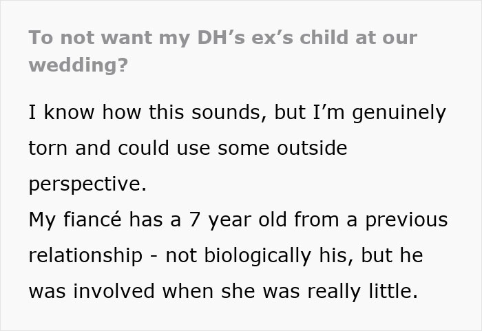 Woman reading a heartfelt message about her fiancé’s non-biological child and wedding feelings for perspective. Woman reading a heartfelt message about her fiancé’s non-biological child and wedding feelings for perspective.