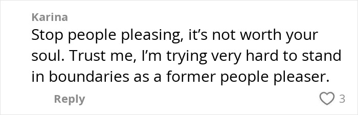 Comment from TikTok woman about setting boundaries after horror date, highlighting red flags and sparking debate on dating issues. Comment from TikTok woman about setting boundaries after horror date, highlighting red flags and sparking debate on dating issues.