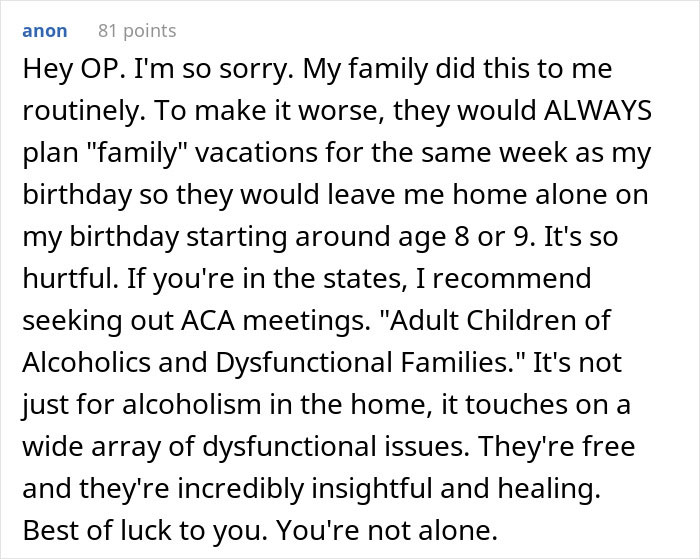 "I Cried So Much I Had Cramps": Woman Freaks Over Family Vacation, People Tell Her To Grow Up "I Cried So Much I Had Cramps": Woman Freaks Over Family Vacation, People Tell Her To Grow Up