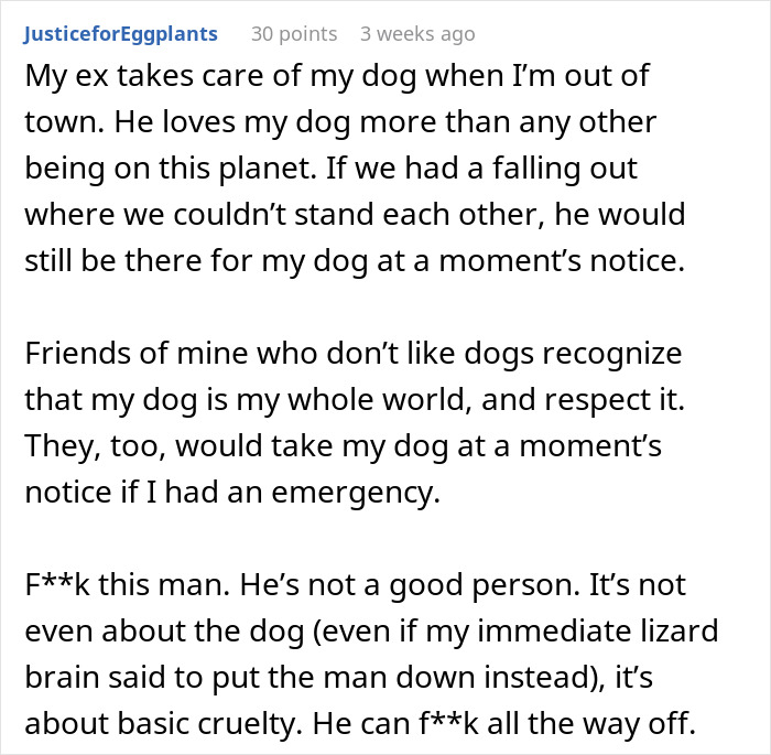 Reddit user shares story about boyfriend dragged online for trying to stealthily euthanize girlfriend’s dog, sparking outrage. Reddit user shares story about boyfriend dragged online for trying to stealthily euthanize girlfriend’s dog, sparking outrage.