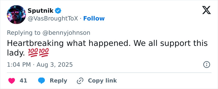 Tweet expressing support for a mom brutally punched and knocked out during a violent Cincinnati brawl. Tweet expressing support for a mom brutally punched and knocked out during a violent Cincinnati brawl.