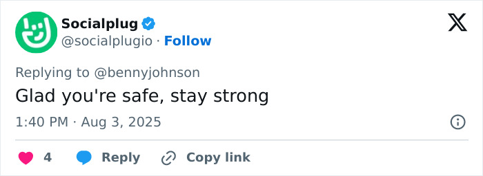 Screenshot of a Twitter reply showing support and concern for a mom brutally punched and knocked out during a violent Cincinnati brawl. Screenshot of a Twitter reply showing support and concern for a mom brutally punched and knocked out during a violent Cincinnati brawl.