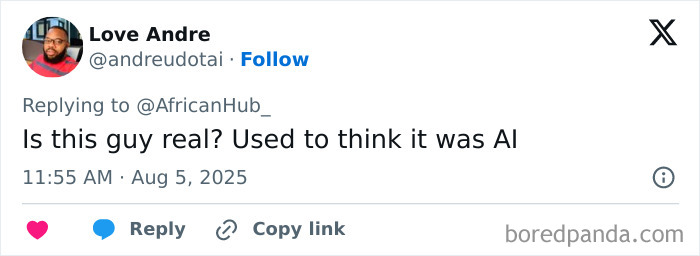 Screenshot of a social media comment questioning the authenticity of a 40-year-old Kenyan man's claim about being Elon Musk’s eldest son. Screenshot of a social media comment questioning the authenticity of a 40-year-old Kenyan man's claim about being Elon Musk’s eldest son.