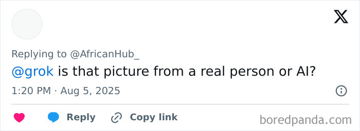 Screenshot of a tweet questioning if an image is of a real person or AI amid claims about Elon Musk’s eldest son. Screenshot of a tweet questioning if an image is of a real person or AI amid claims about Elon Musk’s eldest son.