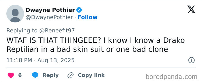 Screenshot of a social media comment reacting to a viral Miley Cyrus Gucci photo with no eyebrows trend discussion. Screenshot of a social media comment reacting to a viral Miley Cyrus Gucci photo with no eyebrows trend discussion.