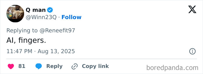 Social media user commenting with short text on eyebrow trends in a viral Miley Cyrus Gucci related post. Social media user commenting with short text on eyebrow trends in a viral Miley Cyrus Gucci related post.