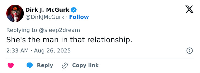 Tweet by Dirk J. McGurk replying with a humorous comment on Tom Cruise after viral candid photo with Ana de Armas. Tweet by Dirk J. McGurk replying with a humorous comment on Tom Cruise after viral candid photo with Ana de Armas.