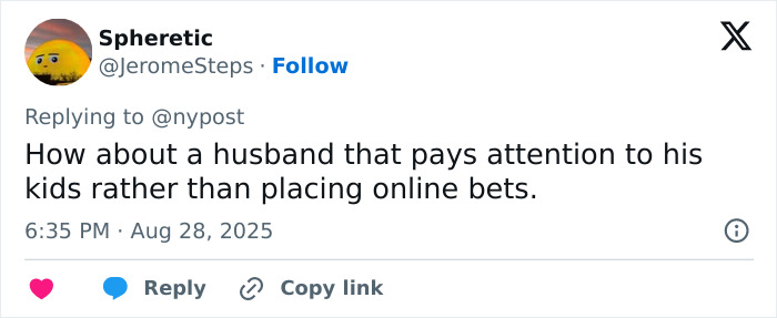 Tweet criticizing a husband’s priorities after a 3-year-old's tragic drowning, highlighting accountability and parental attention. Tweet criticizing a husband’s priorities after a 3-year-old's tragic drowning, highlighting accountability and parental attention.