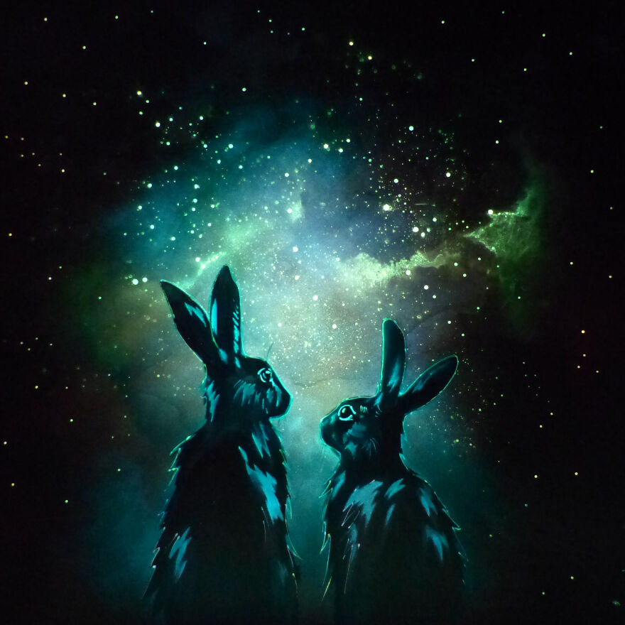 I Painted Some New Animal Glow Art I Painted Some New Animal Glow Art