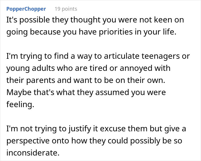 "I Cried So Much I Had Cramps": Woman Freaks Over Family Vacation, People Tell Her To Grow Up "I Cried So Much I Had Cramps": Woman Freaks Over Family Vacation, People Tell Her To Grow Up