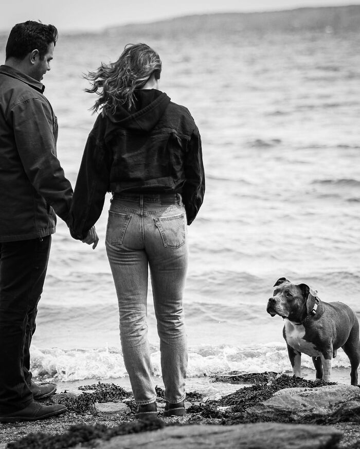 Man embracing his dog outdoors, capturing a touching moment between pets and their humans in a heartfelt scene.