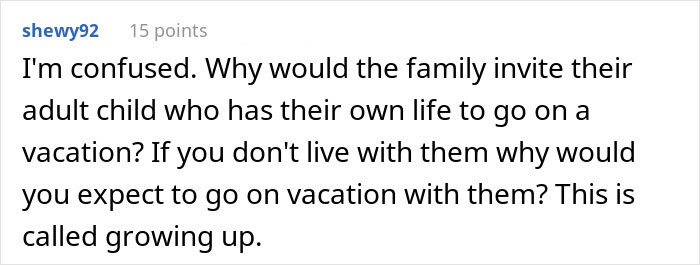"I Cried So Much I Had Cramps": Woman Freaks Over Family Vacation, People Tell Her To Grow Up "I Cried So Much I Had Cramps": Woman Freaks Over Family Vacation, People Tell Her To Grow Up
