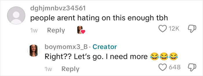 Screenshot of a social media comment thread discussing an American family grocery haul with users reacting positively. Screenshot of a social media comment thread discussing an American family grocery haul with users reacting positively.