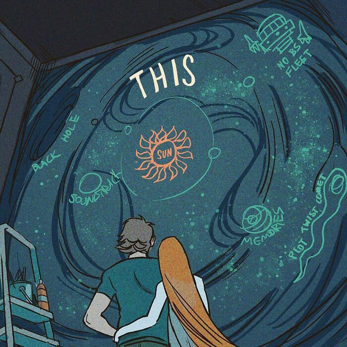 Teen Titans characters sharing a tender moment in Gabriel Picolo’s stunning visual storytelling of relatable young heroes.