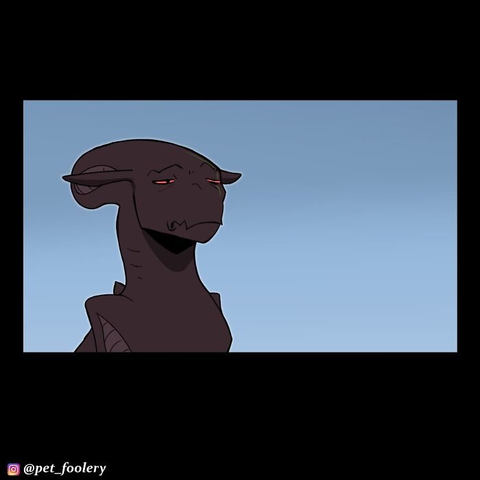 Pet Foolery comic showing a playful pumpkin-headed character and dark creature in a pumpkin patch playing hide-and-seek.