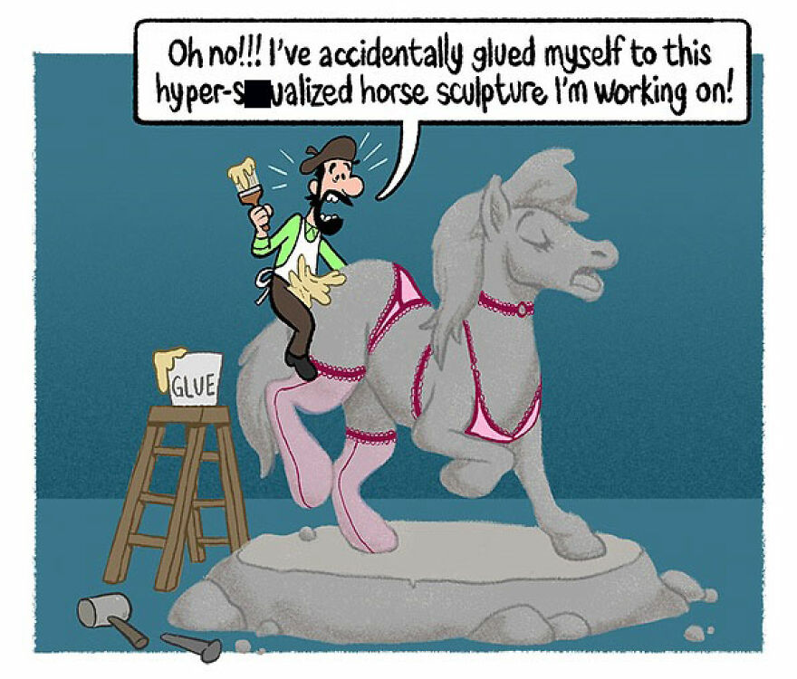 Twist-Tastic Laughs: Ryan Kramer’s Comics That Flip The Mundane On Its Head