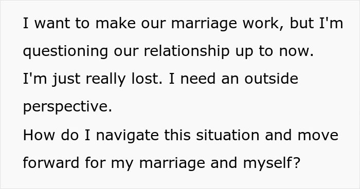 Text expressing confusion and need for perspective on marriage and relationship struggles amid cyber-bullying issues. Text expressing confusion and need for perspective on marriage and relationship struggles amid cyber-bullying issues.