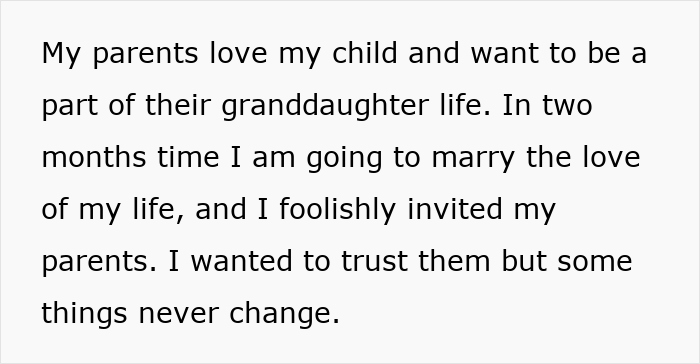 Text about a woman’s old fight with stepsister leading to cutting all ties with her entire family years later. Text about a woman’s old fight with stepsister leading to cutting all ties with her entire family years later.