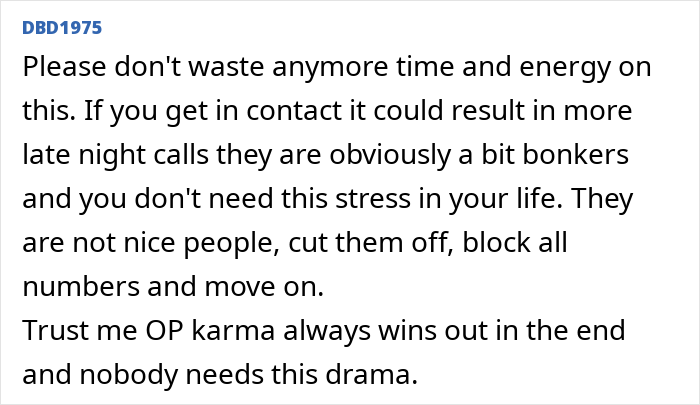 Text message advice about avoiding stress from flaky people, related to woman missing friend's wedding and sending malicious voicemail. Text message advice about avoiding stress from flaky people, related to woman missing friend's wedding and sending malicious voicemail.