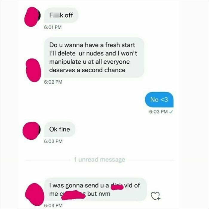 Screenshot of a cringy conversation with men hitting on women, showcasing awkward and unwanted messages.