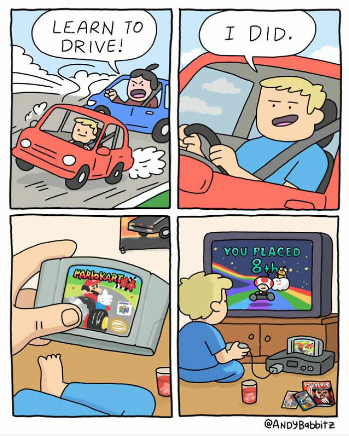 Everyday Absurdities: Andy Babbitz’s Comics That Turn The Mundane Into Pure Comedy