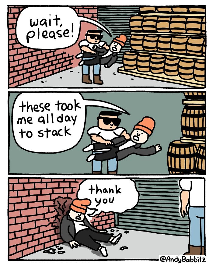 Everyday Absurdities: Andy Babbitz’s Comics That Turn The Mundane Into Pure Comedy