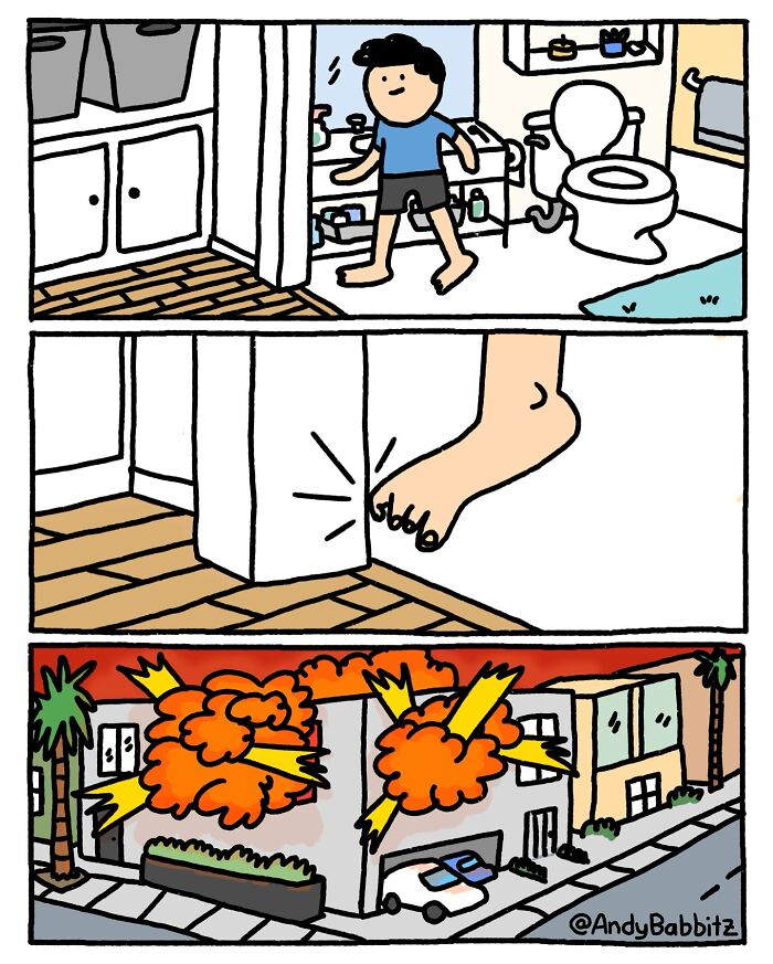 Everyday Absurdities: Andy Babbitz’s Comics That Turn The Mundane Into Pure Comedy