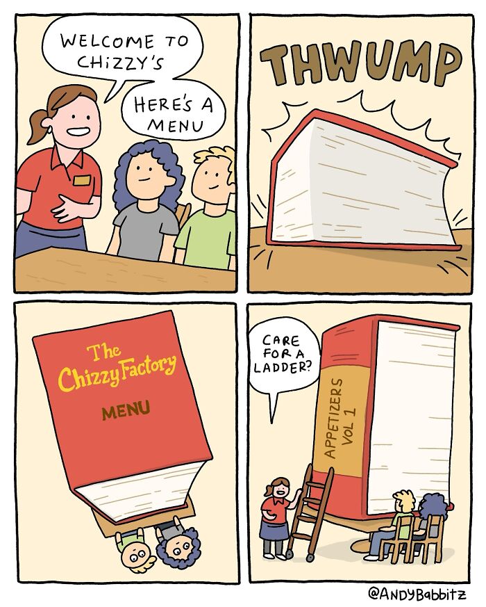 Everyday Absurdities: Andy Babbitz’s Comics That Turn The Mundane Into Pure Comedy