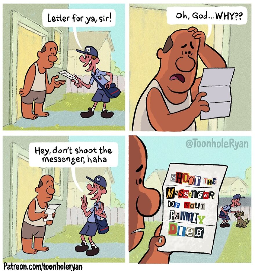 Twist-Tastic Laughs: Ryan Kramer’s Comics That Flip The Mundane On Its Head