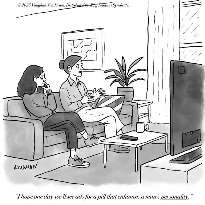 These One-Panel Cartoons By Vaughan Tomlinson Will Make You Laugh Instantly