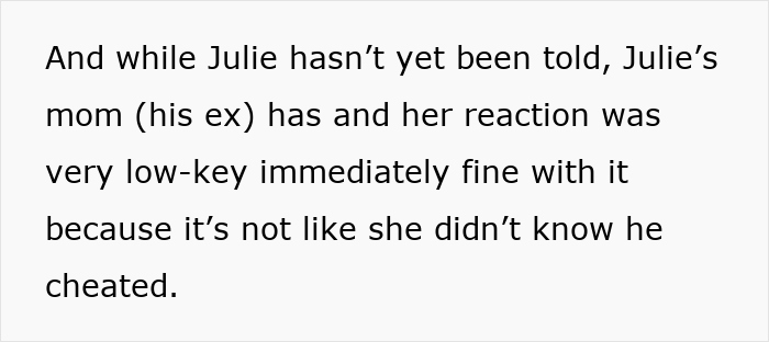 Text about a man promising his wife a quiet life with two kids but adding a stepdaughter, causing her anger. Text about a man promising his wife a quiet life with two kids but adding a stepdaughter, causing her anger.