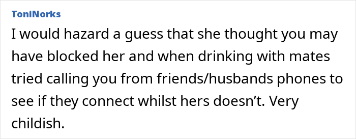 Comment discussing a woman turning flaky and sending a malicious voicemail after missing her friend’s wedding. Comment discussing a woman turning flaky and sending a malicious voicemail after missing her friend’s wedding.