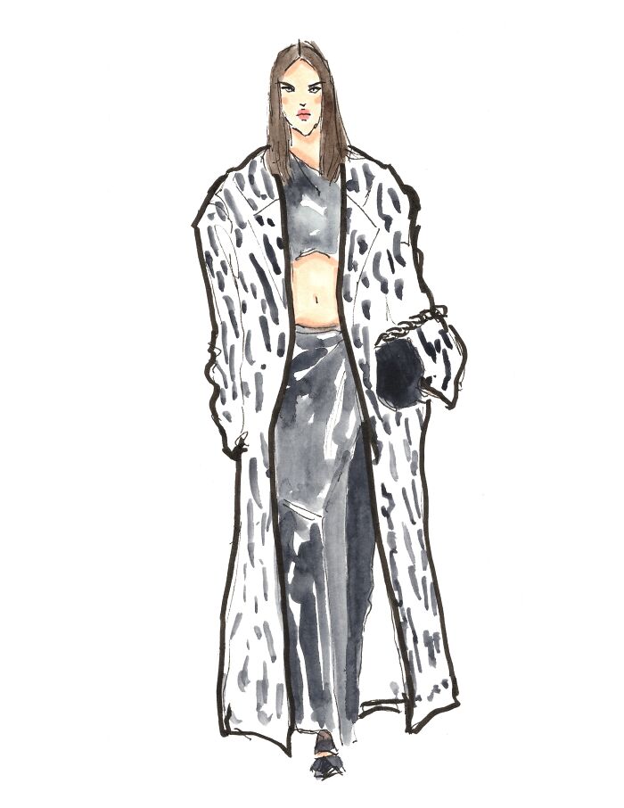 Behind The Scenes Of Live Fashion Sketching: Capturing Style In Minutes