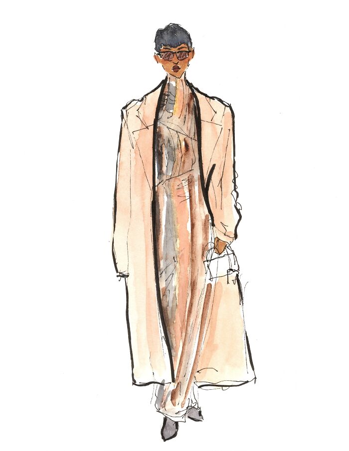 Behind The Scenes Of Live Fashion Sketching: Capturing Style In Minutes