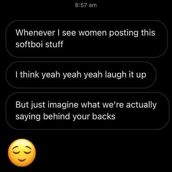 Screenshot of a cringy message from a man, part of women sharing cringy men hitting on them collection.