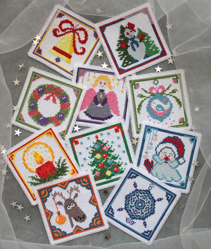 Cross Stitching: My 15 Christmas Patterns